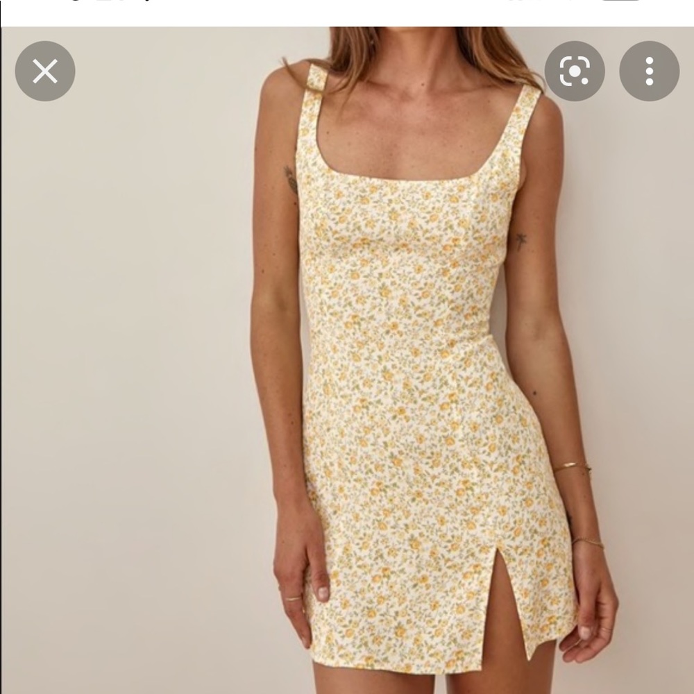 Reformation Noha dress in color Lima